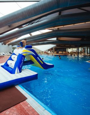 Pool Side Inflatable Slide